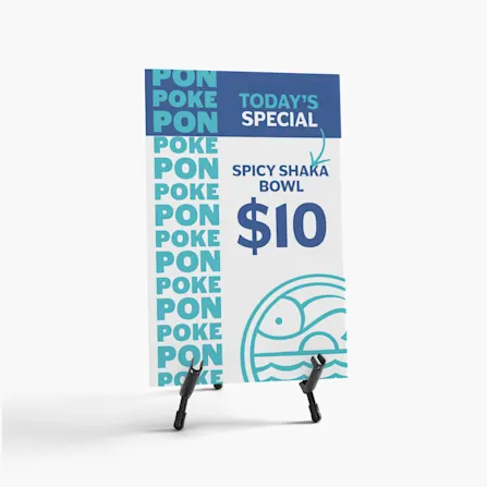 Category Event Signage