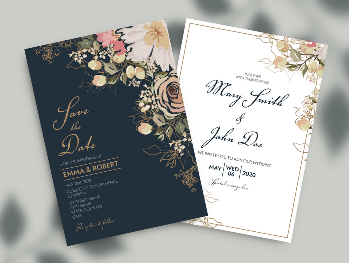 Wedding Invitations (Flat)