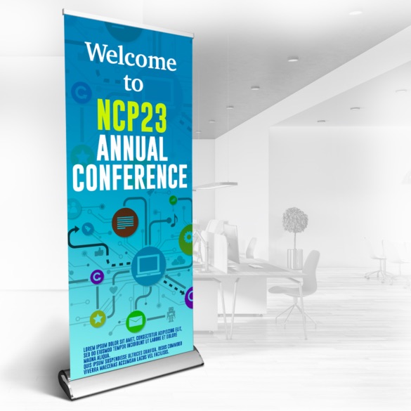 Retractable Banner with Stand
