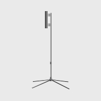 Groun Spike and Cross Base