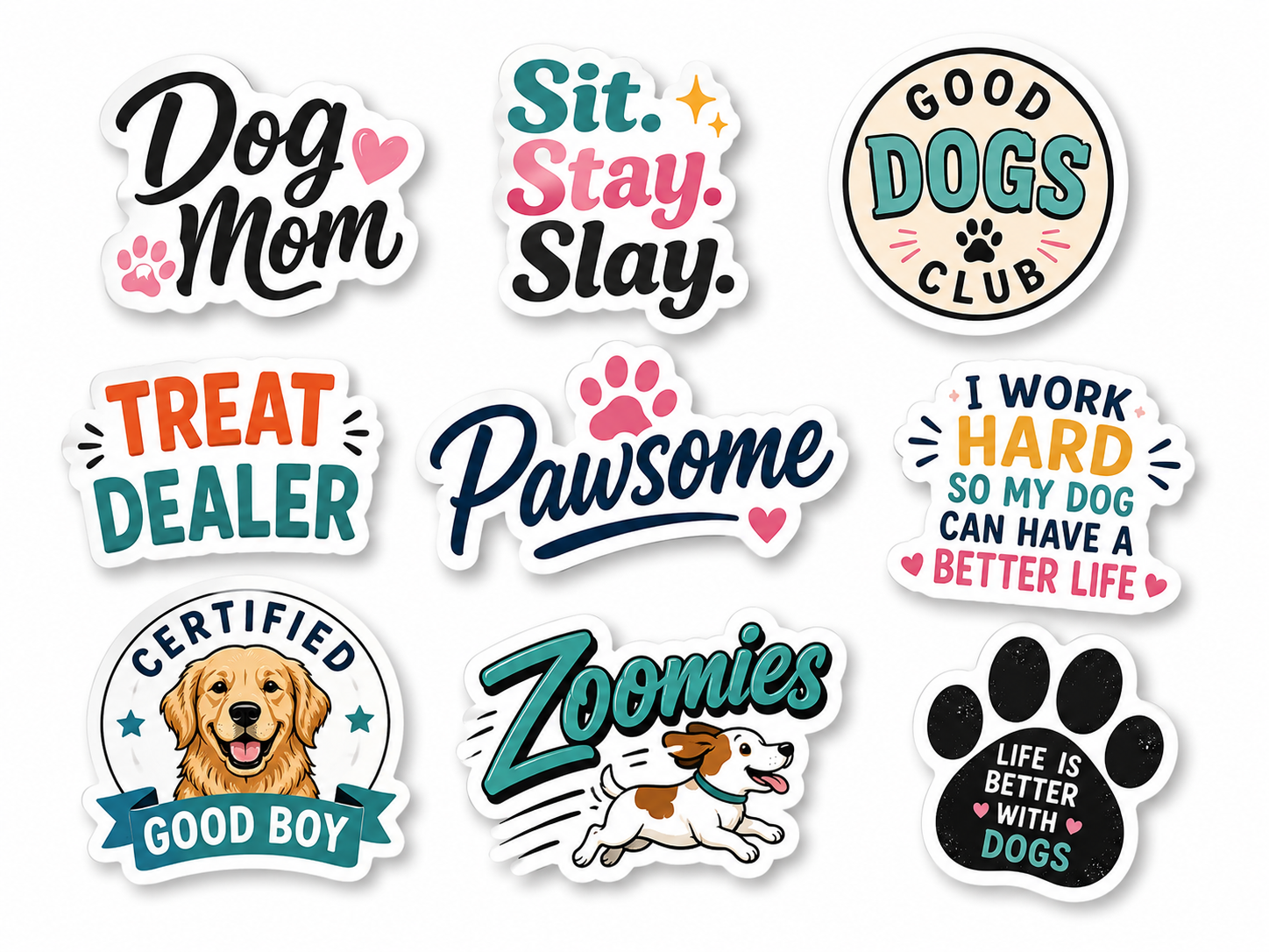 Die-Cut Vinyl Stickers 4
