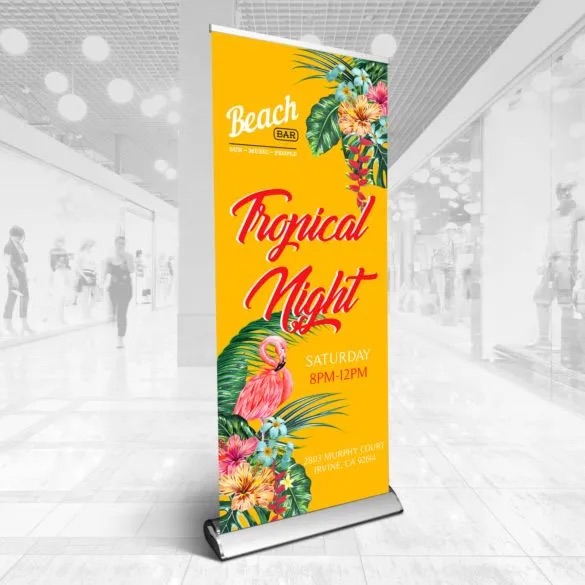 Retractable Banner with Stand 2