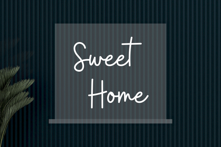 Sweet Home Neon Sign