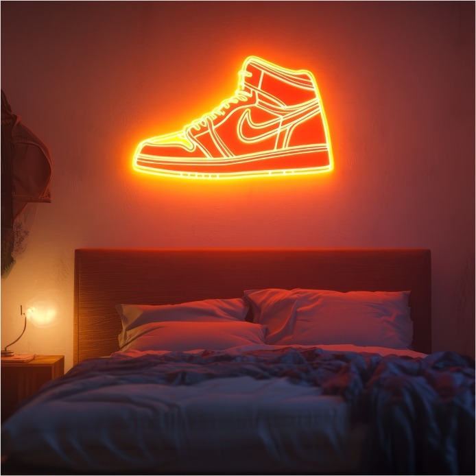 Warm Bedroom Neon Sign