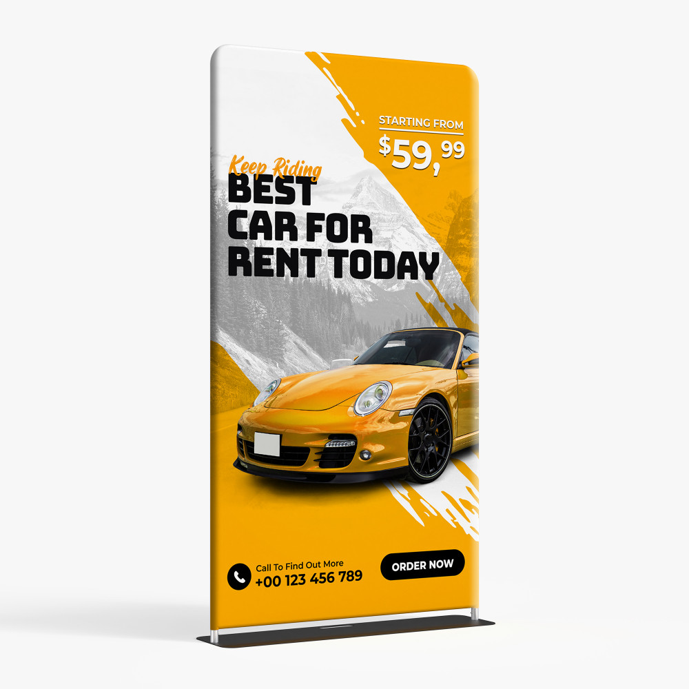 Tension Fabric Stand