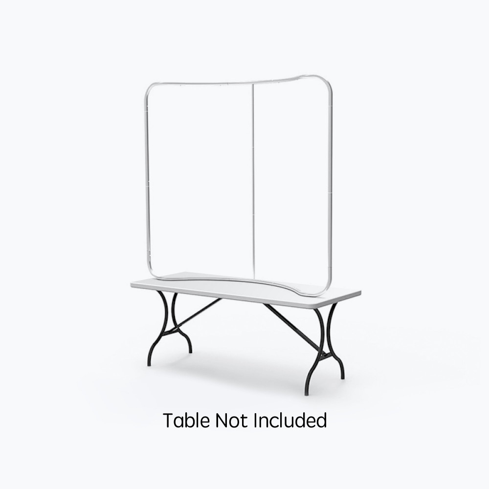 Curved Tension Fabric Display (Hardware Only)