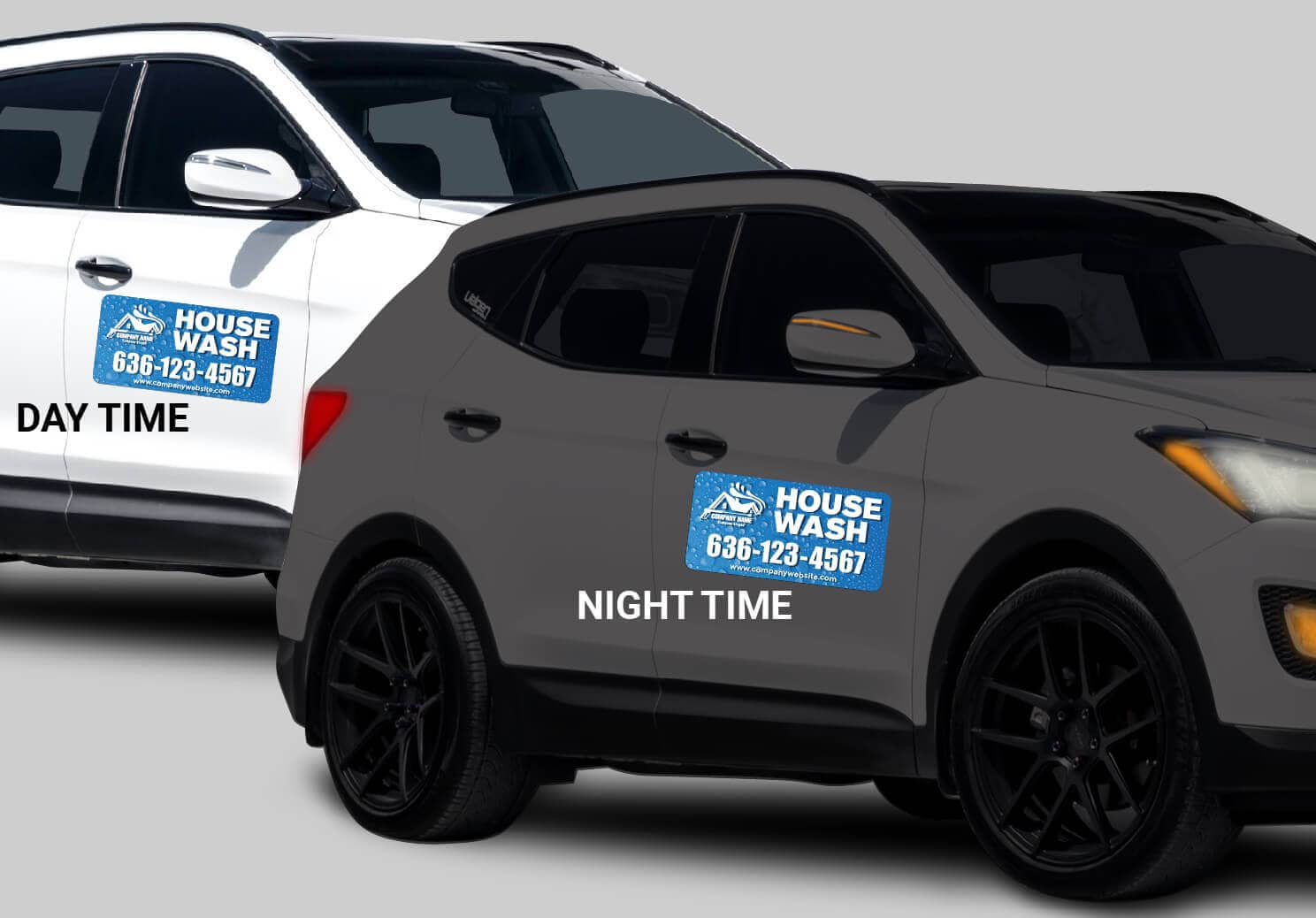 Car Door Reflective Magnets 2