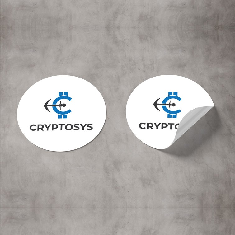 Circle Cut Stickers 3