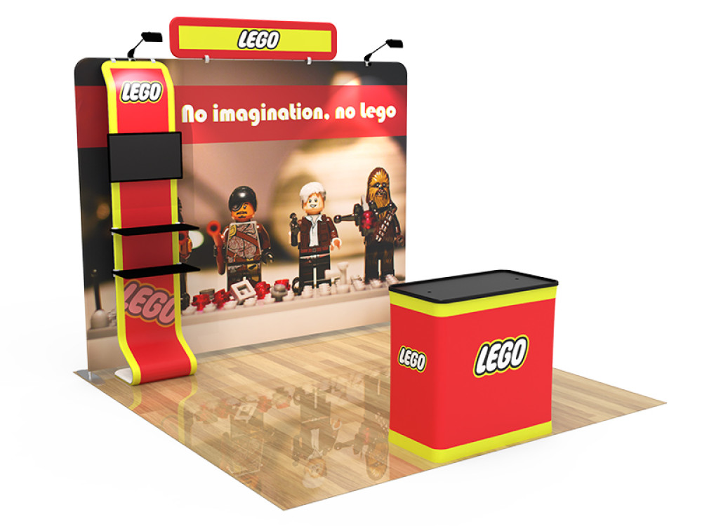 10'x10' Custom Booth 17 3
