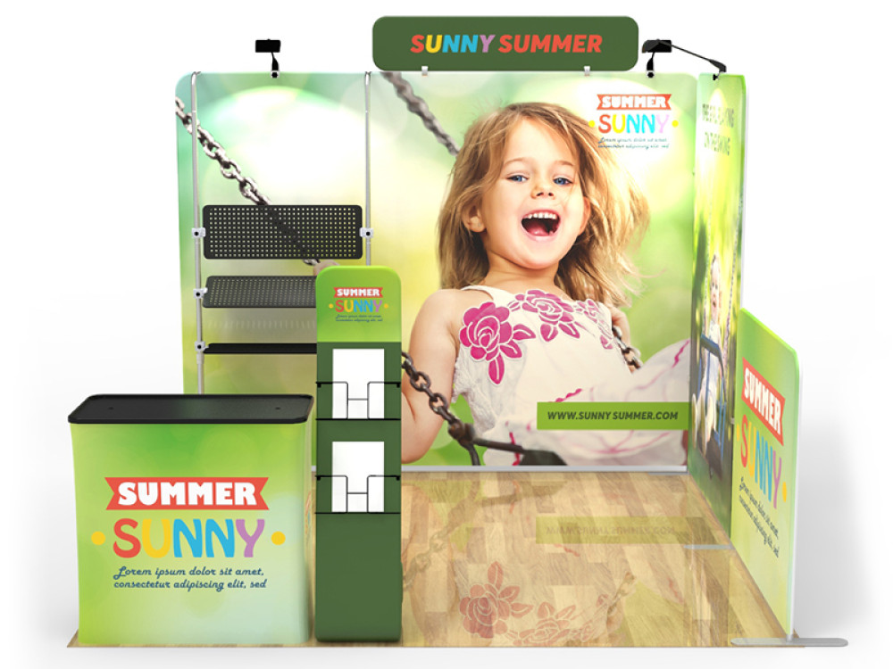 10'x10' Custom Booth O 1