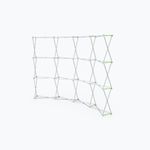 Curve Velcro Fabric Pop Up Display (Hardware Only) 1