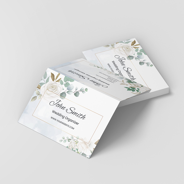 Fold-over Business Cards