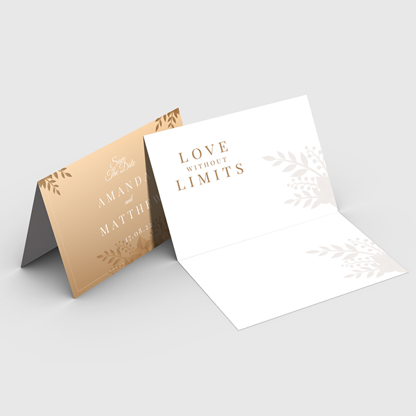 Suede Greeting Cards
