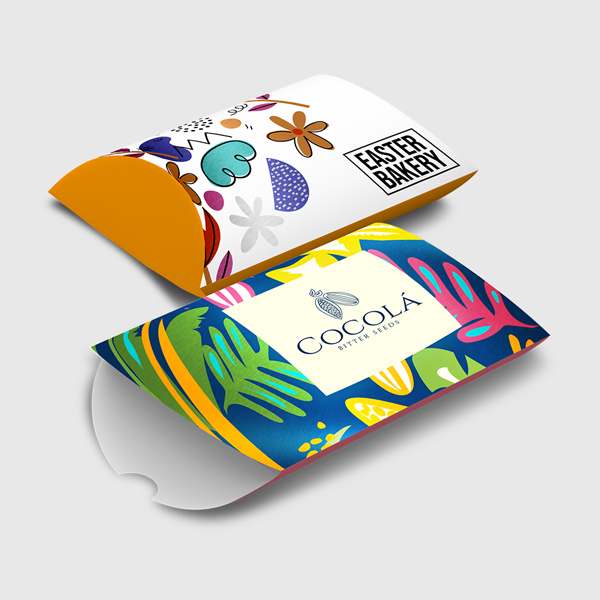 Akuafoil Pillow Boxes