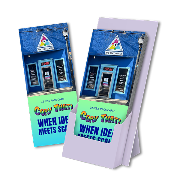 3.5 x 8.5 Standard Rack Cards