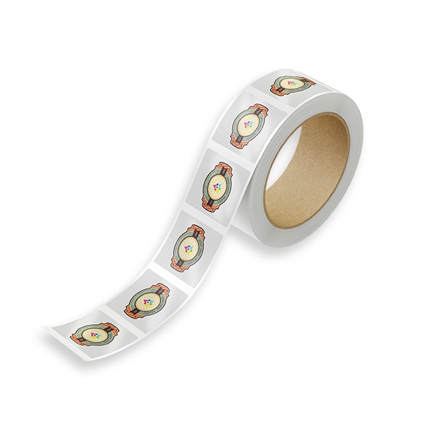 White BOPP Roll Labels