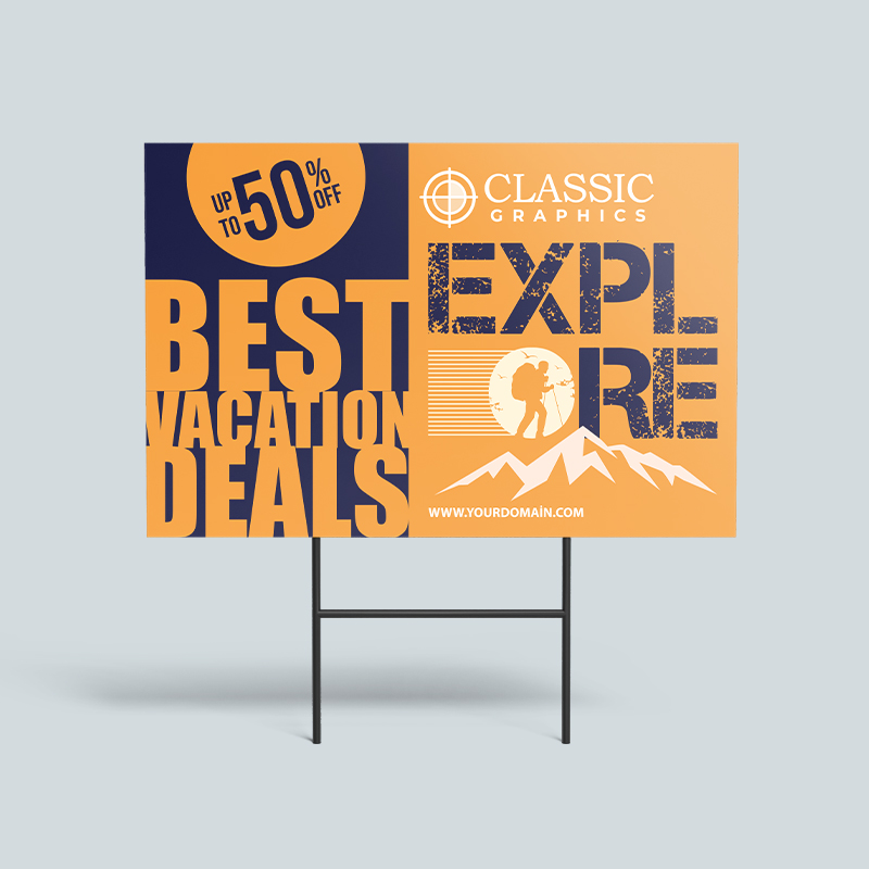 Letreros para el jardín Yard Signs