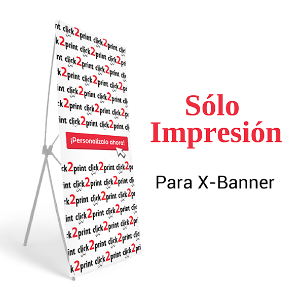 Impresión para X-Banner
