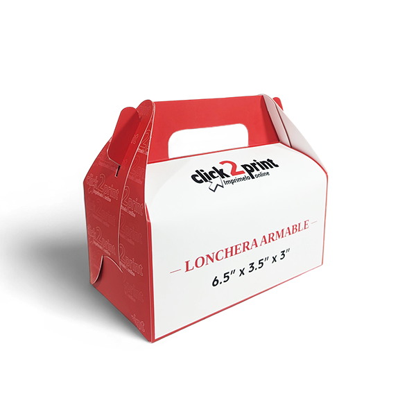 Caja lonchera armable