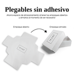 Cajas plegadizas explicativo armable