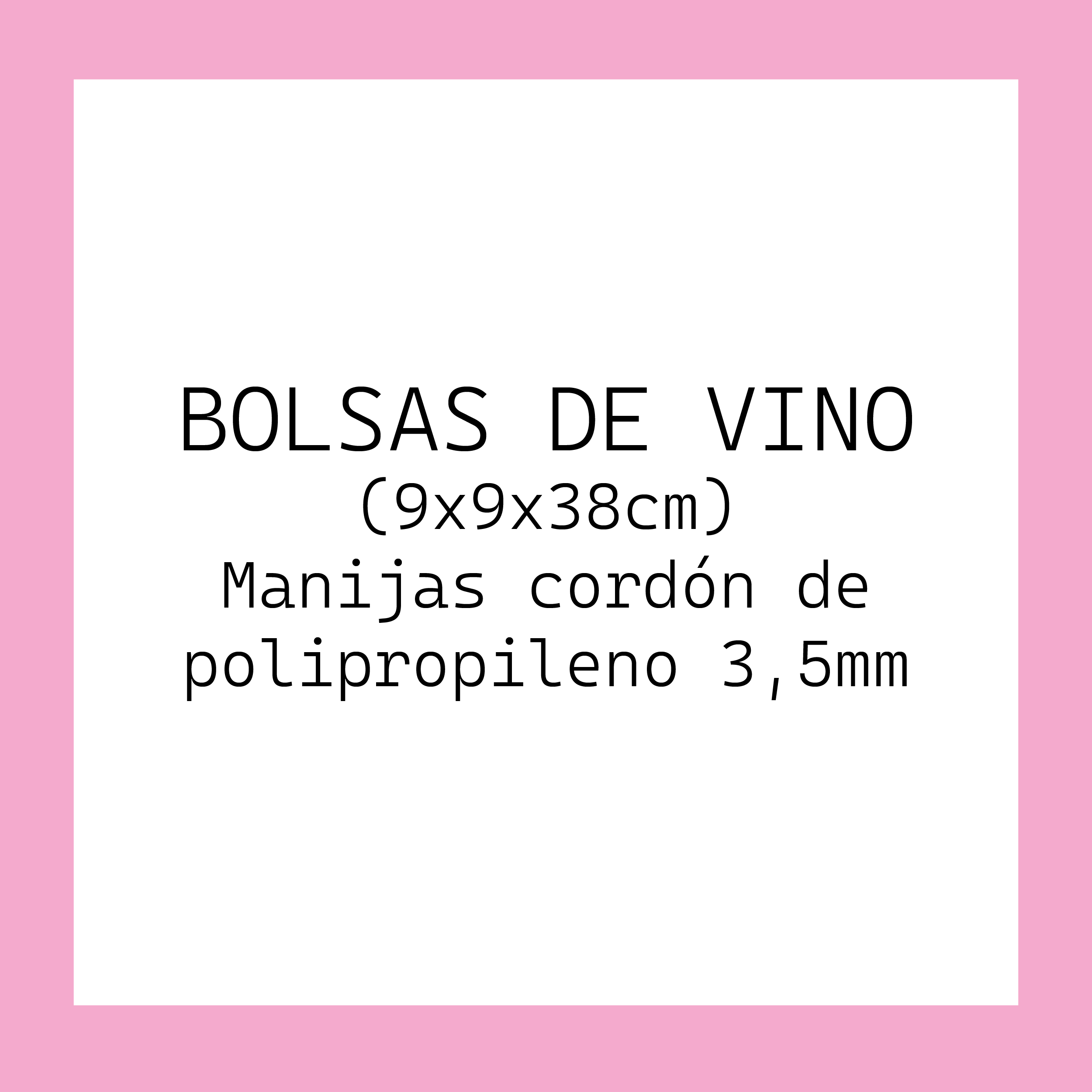 Manijas cordón de polipropileno 3,5mm