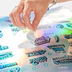 Stickers OPP holográfico 2