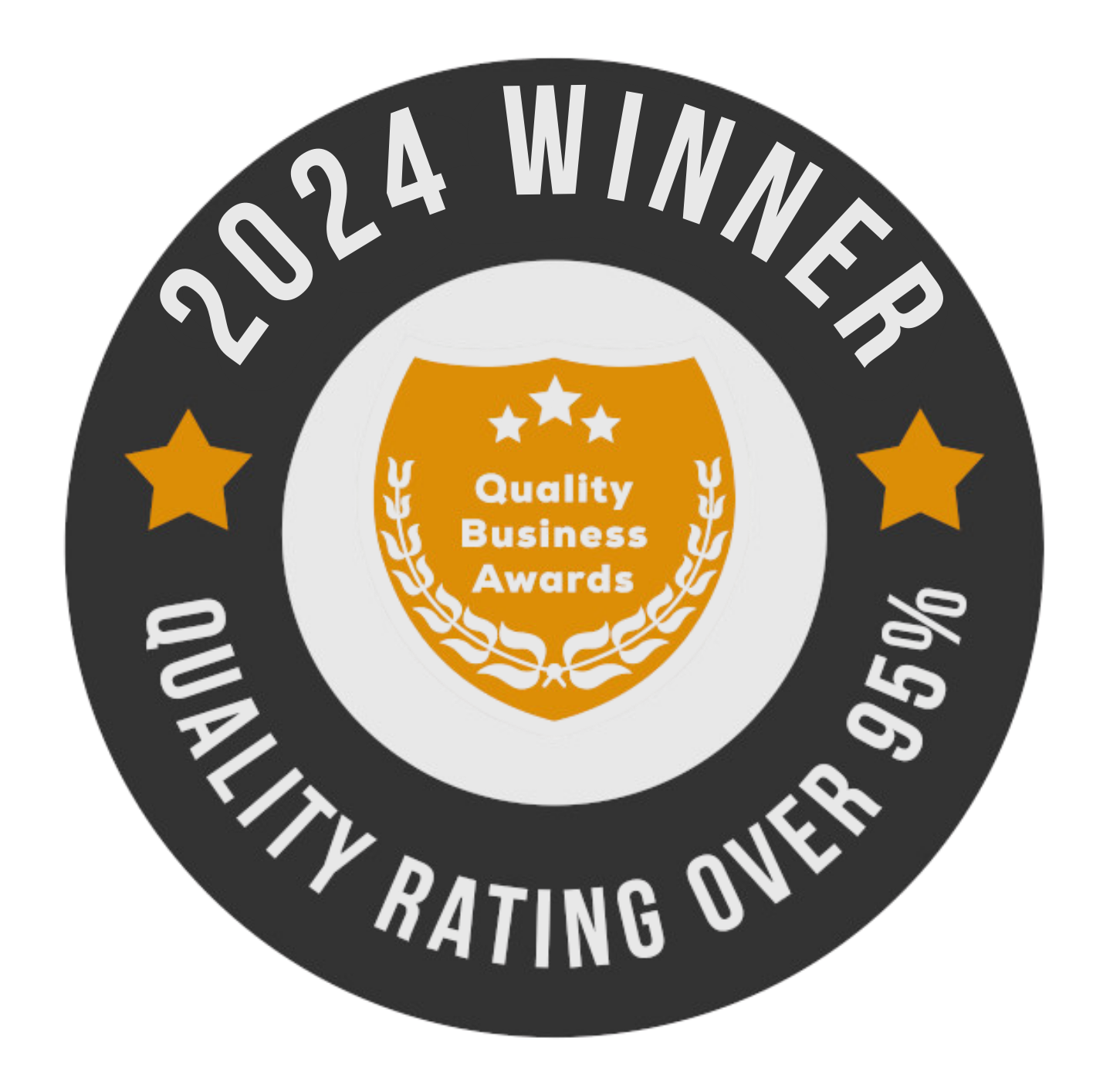 2024 Quality Business Awards Winner - Rating Over 95%