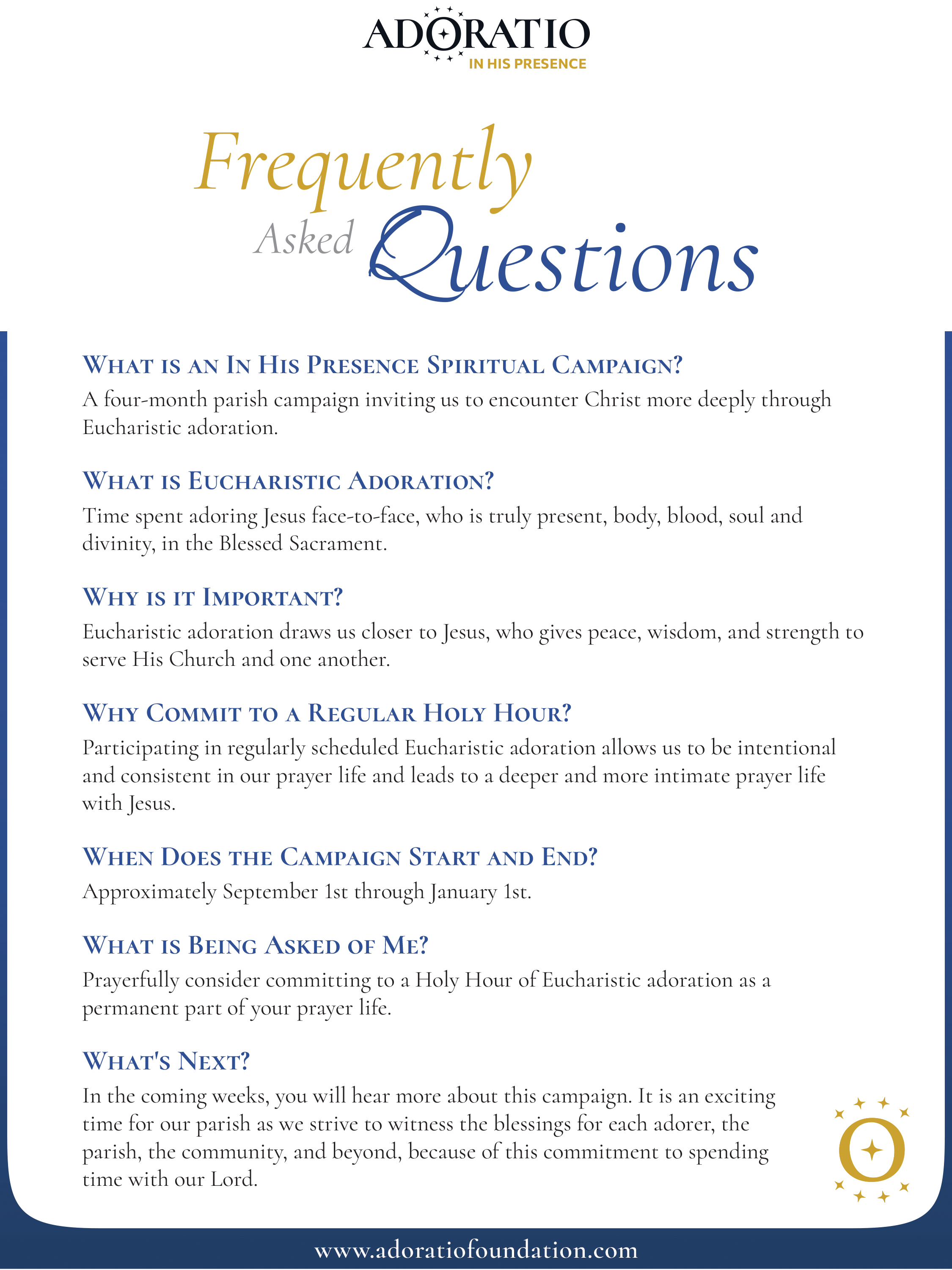 FAQ (Fall)
