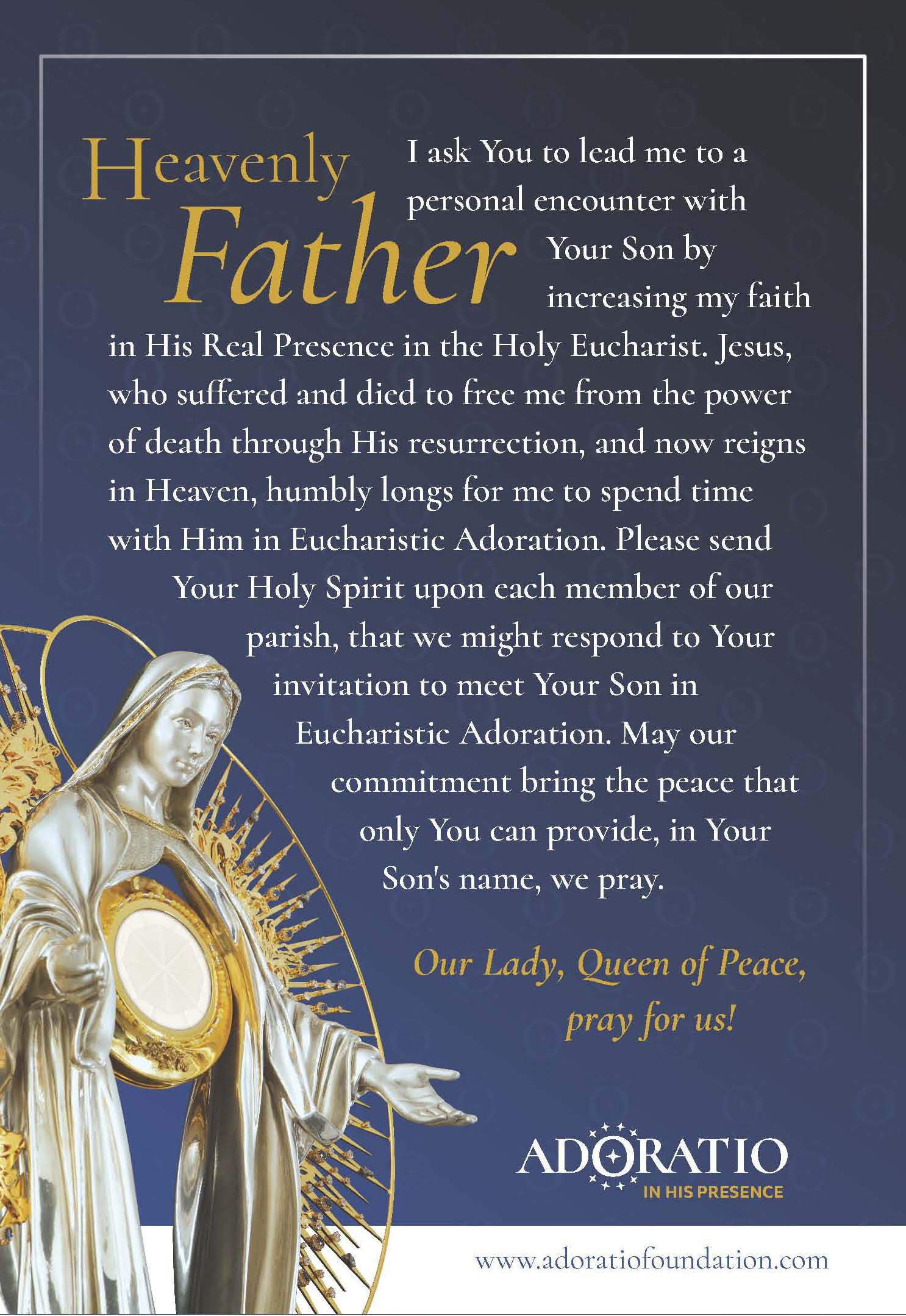 Prayer Cards Category