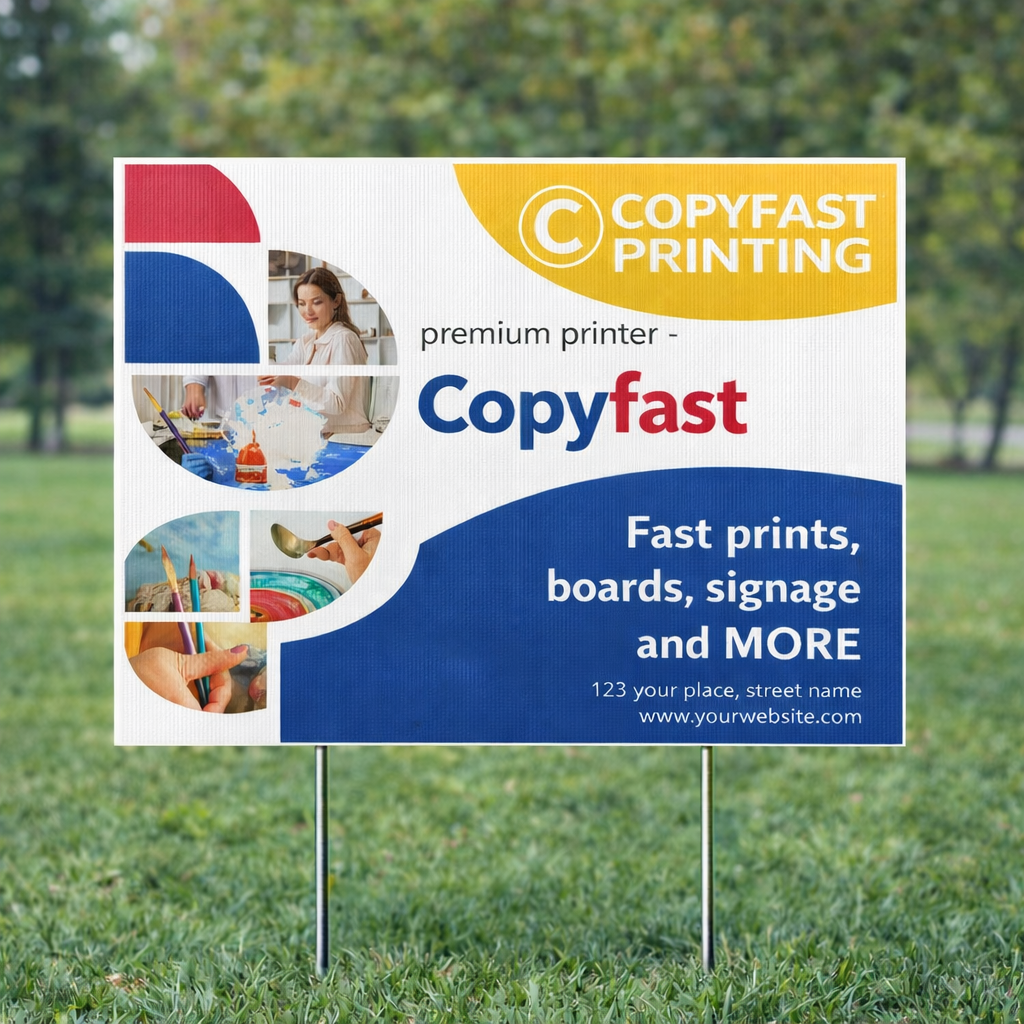 Coroplast Posters