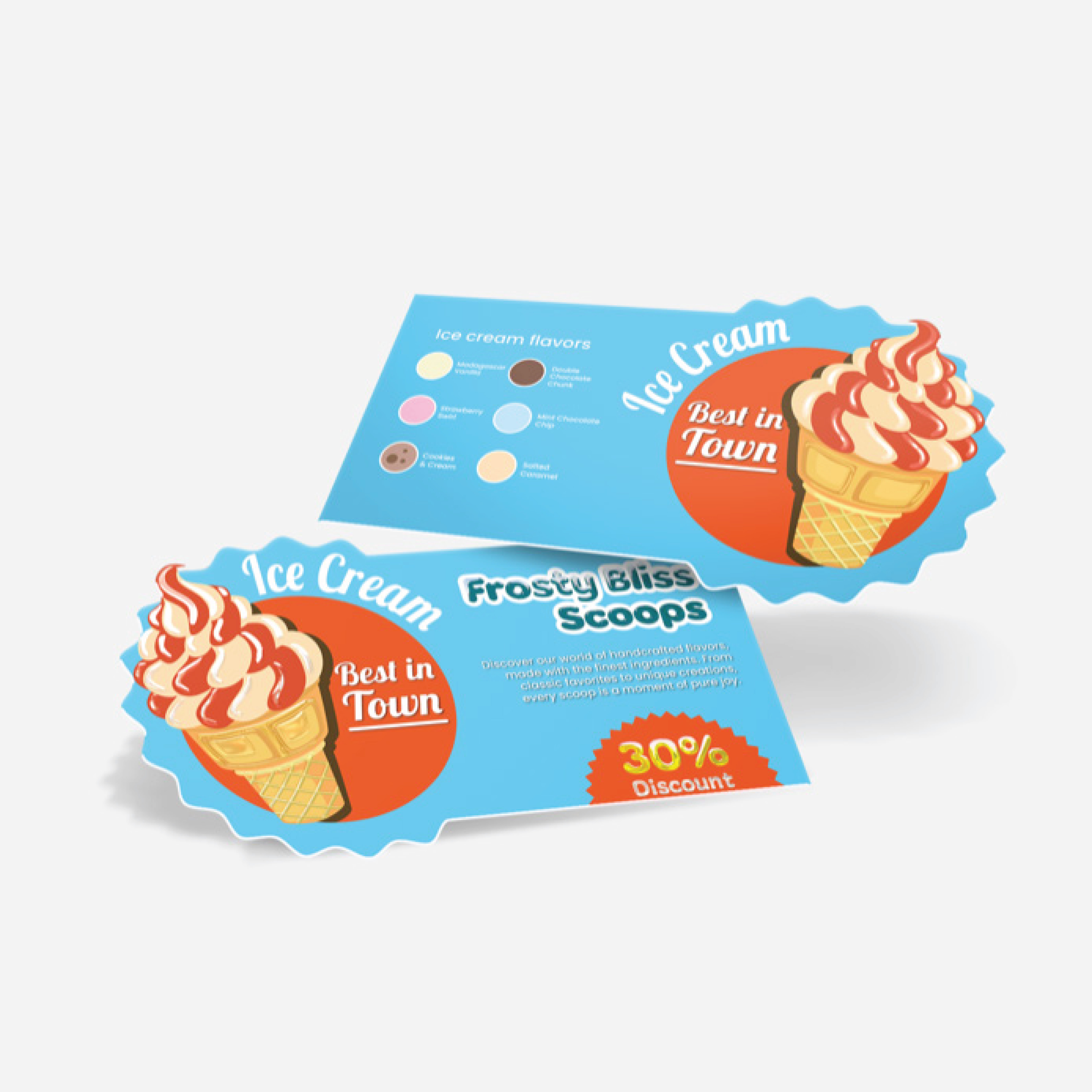 Custom Shaped Postcards