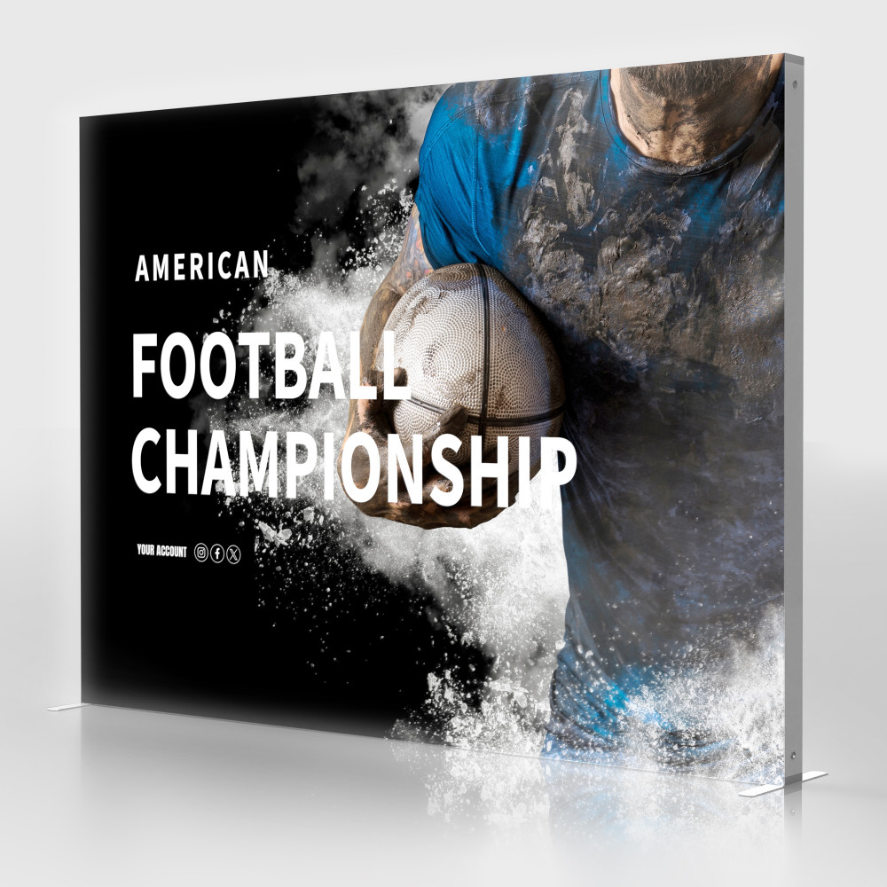 Backlit SEG Fabric Display 4