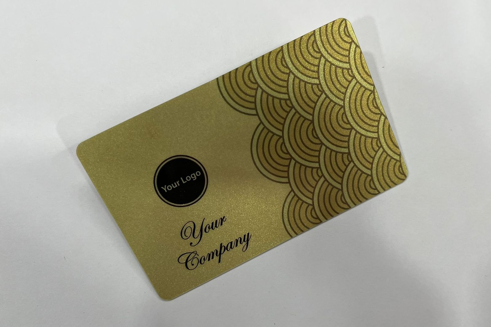 Opaque Gold Pearl Plastic