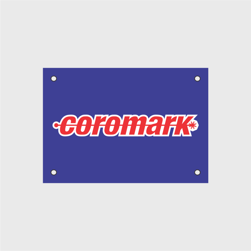 Grommet on each corner 