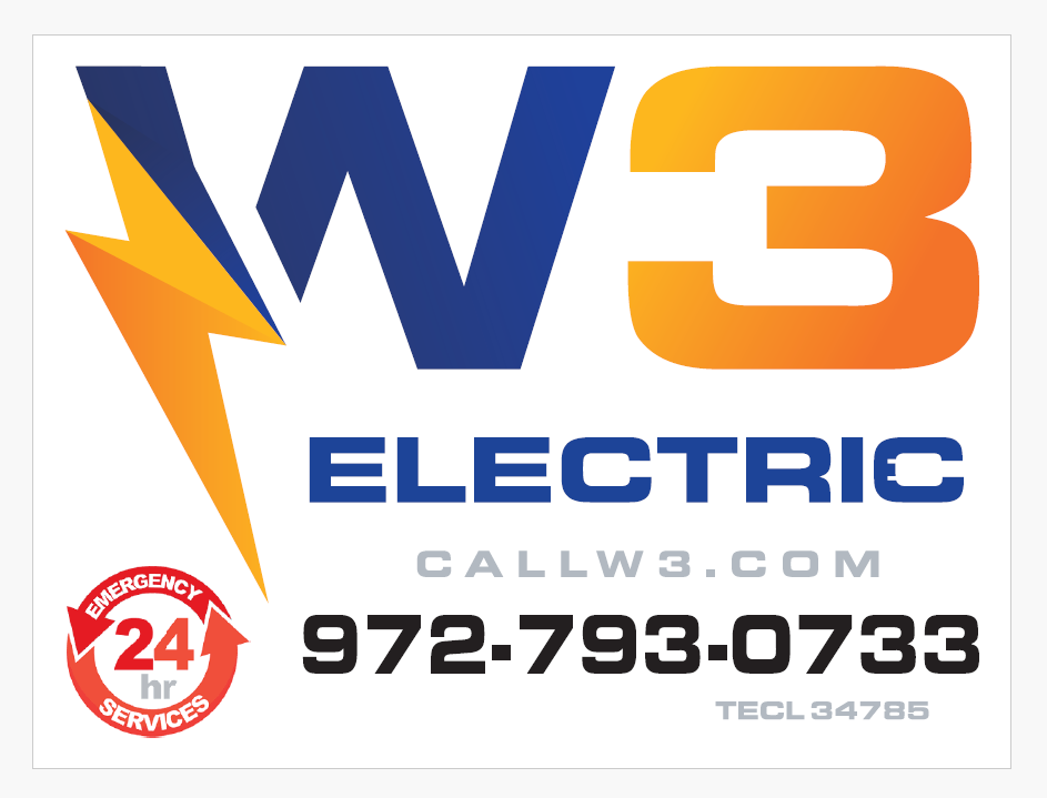 W3 Decals 4"x3" Matte white Vinyl