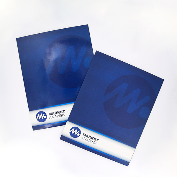 Folders impresos en offset