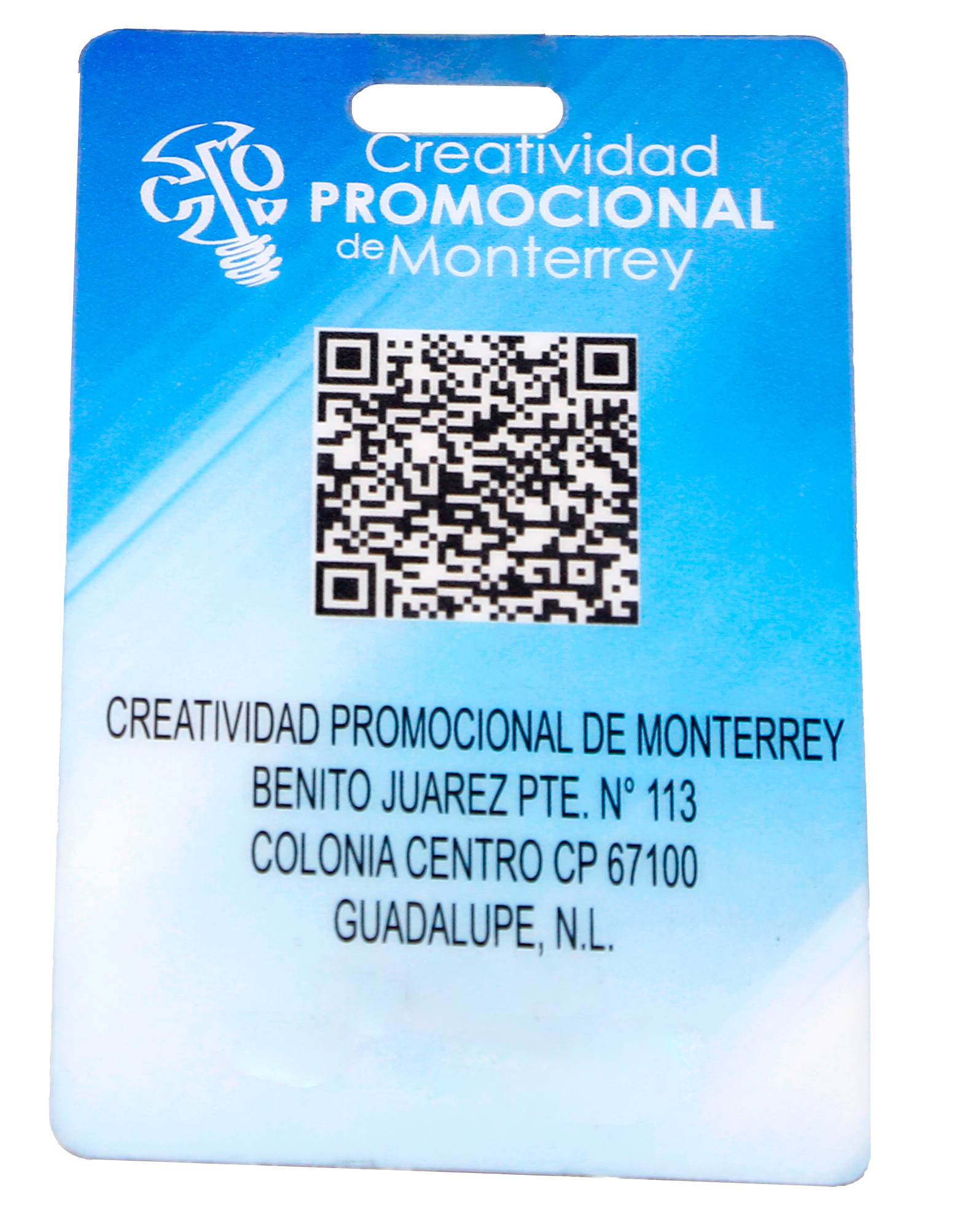 Gafetes plasticard