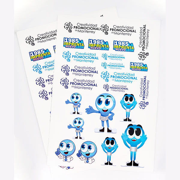 Tabloide adhesivo Tabloide de papel adhesivo con impresión