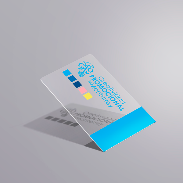 Tarjetas transparentes