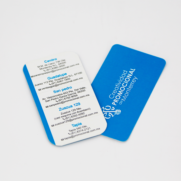 Tarjetas de presentación