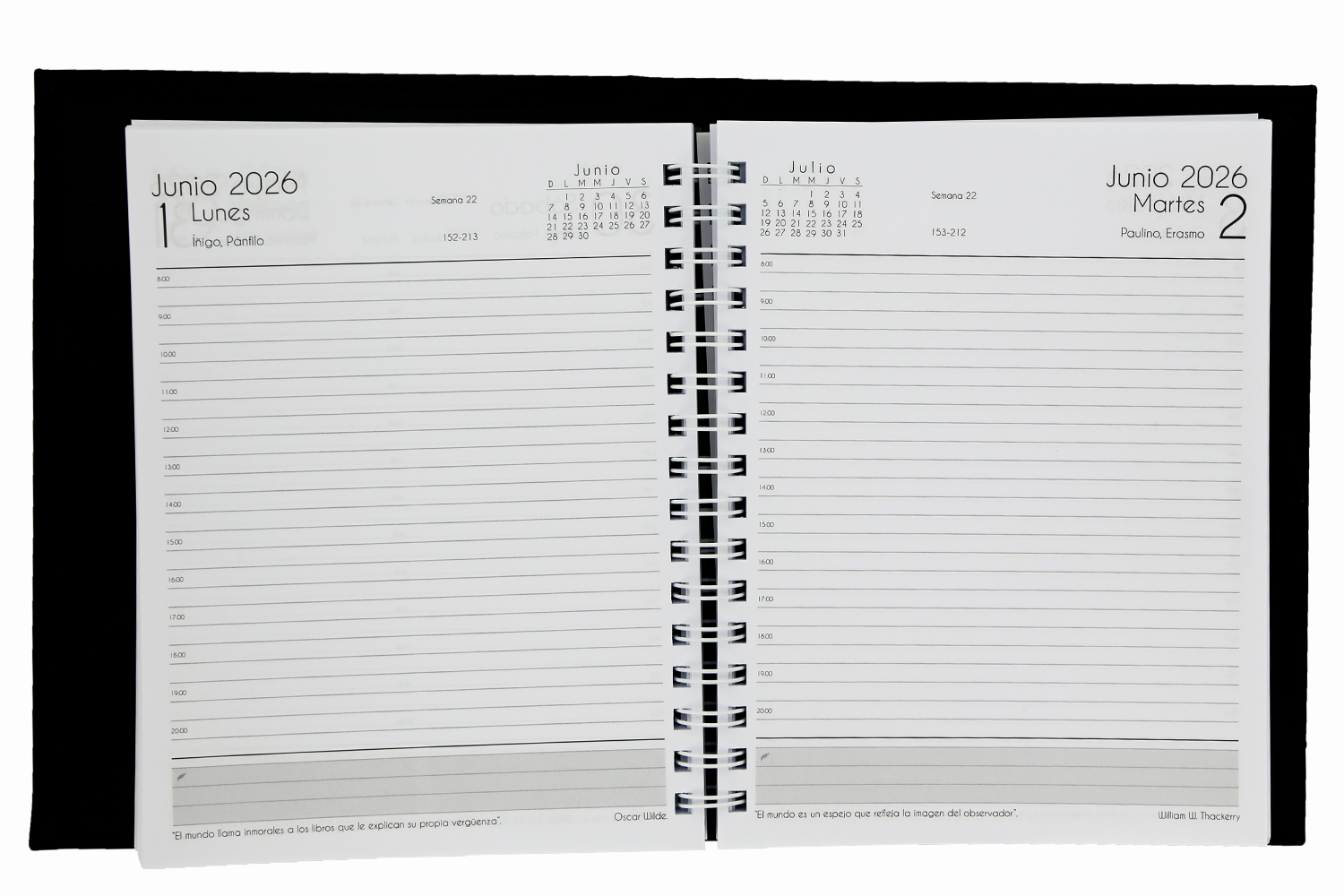 Agenda Medio Oficio Diaria 1