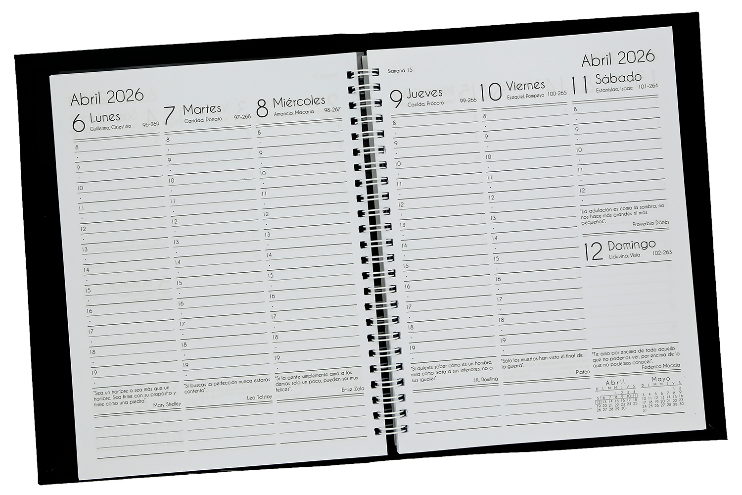 Agenda Medio Oficio Semanal 1
