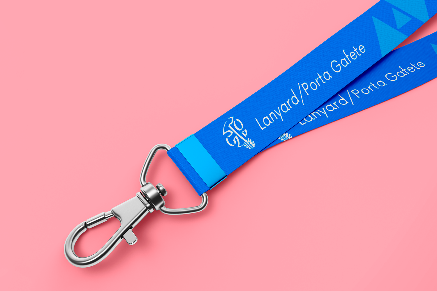 Lanyard listón porta gafete sublimado sin broche de seguridad 1