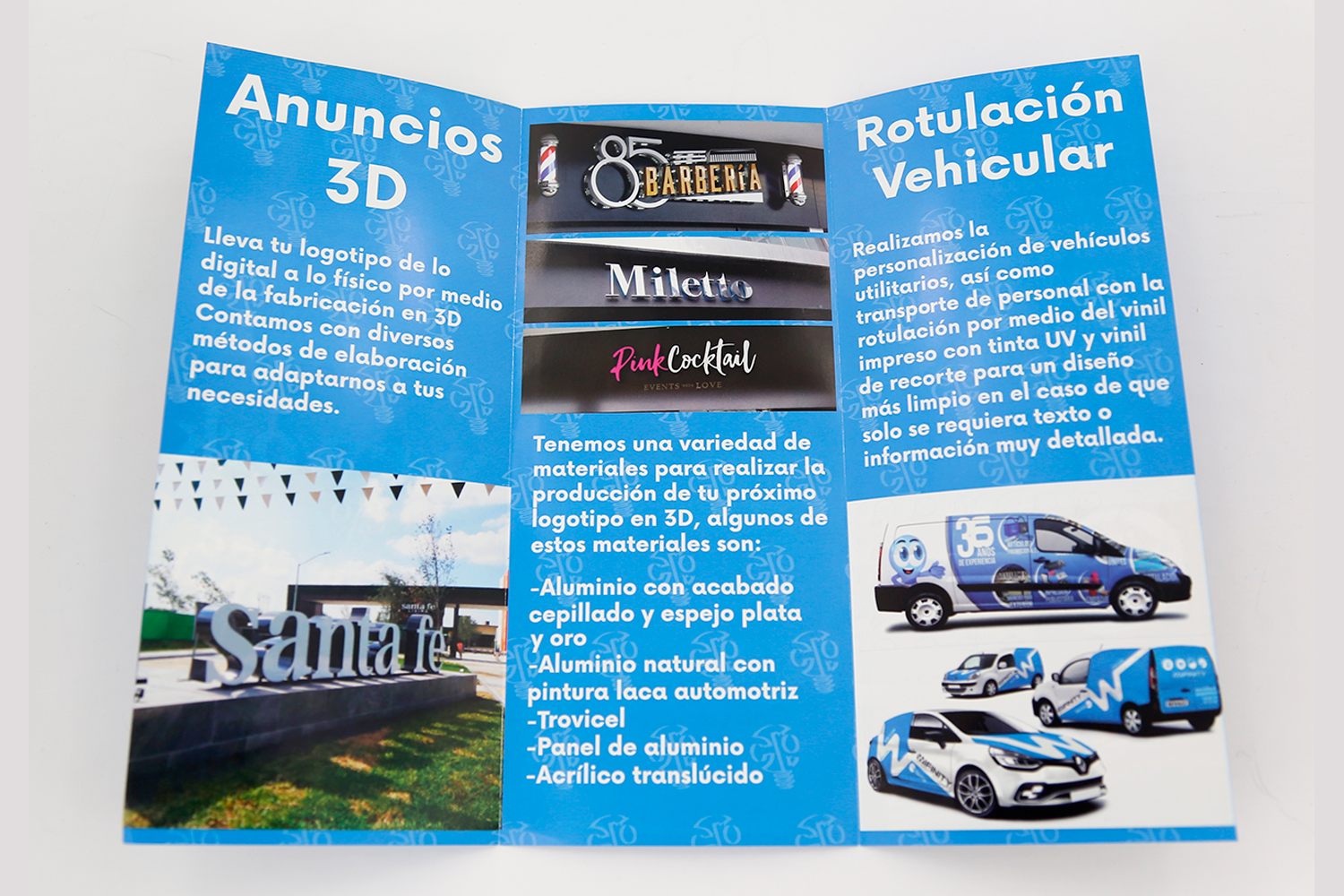 Folletos Dípticos y Trípticos 1
