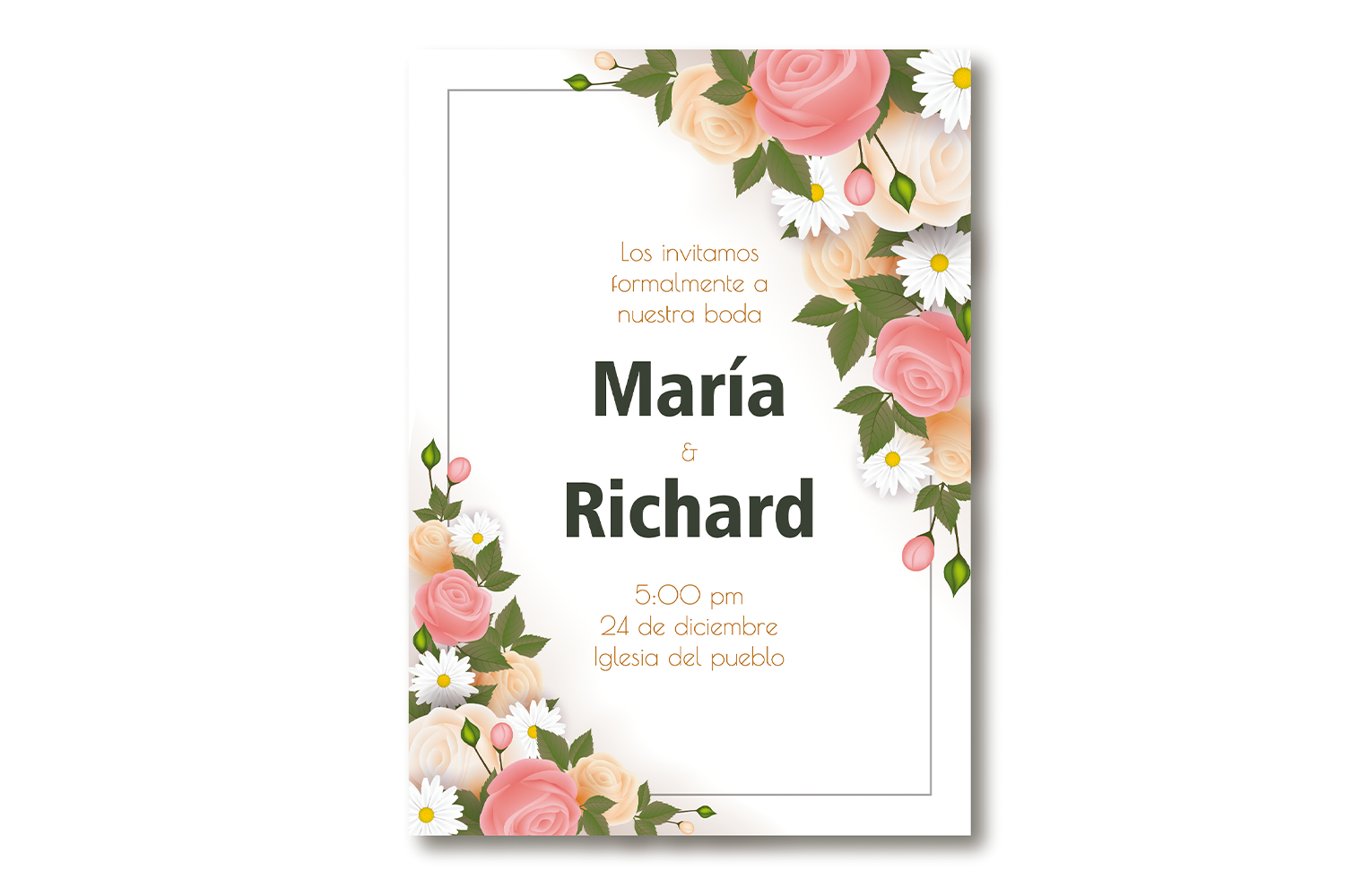 Tarjeta de invitación 1