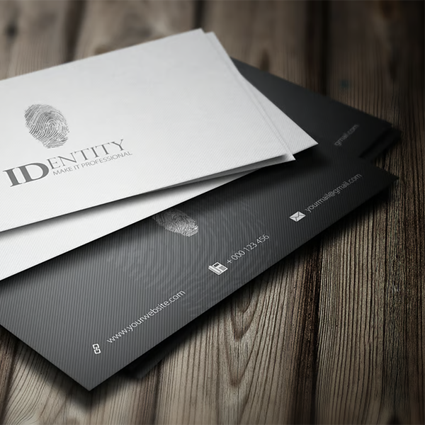 Business Cards 18pt Matte Lam + SPOT UV