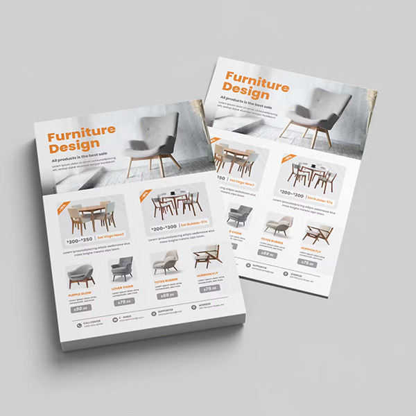 High quality printed flyers for businesses