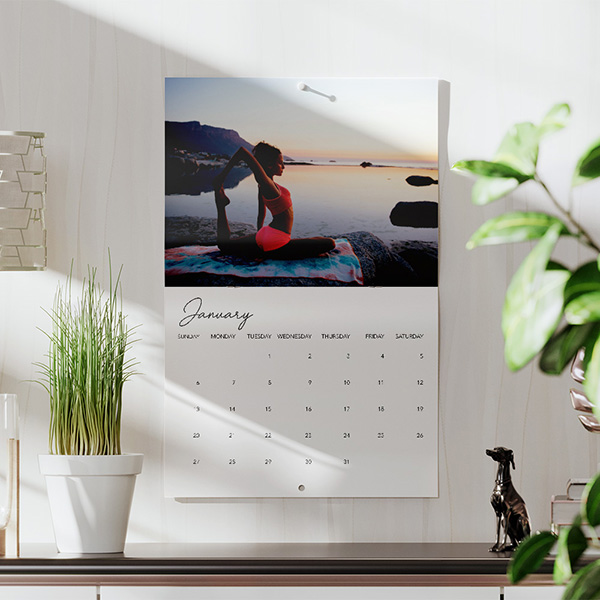 Wall Calendars 100LB Gloss Text Custom printed gloss wall calendars