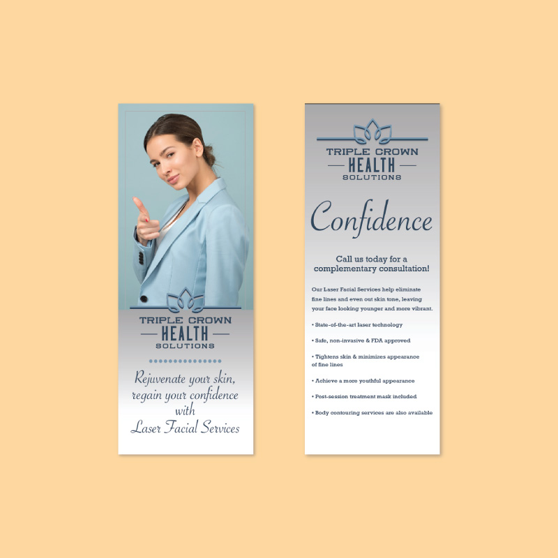 17" x 11" (tríptico)