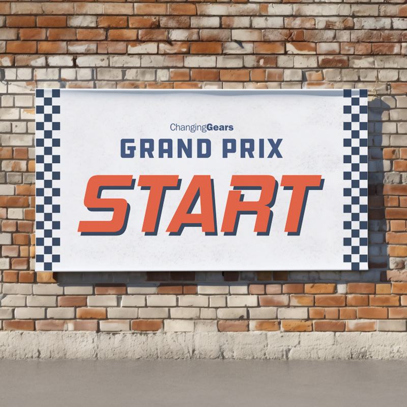 Vinyl-banner-changing-gears